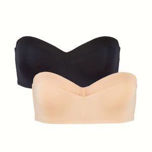 LIVELY No-Wire Strapless Bra Bundle 36C